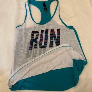 Aeropostale Multicolored “Run Wild” Athletic Tank